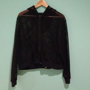 Mesh Zip Up